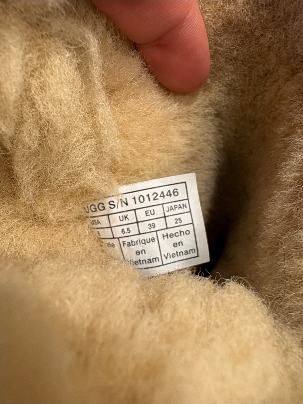 Ugg Chestnut Suede Shearling Ankle Boot with Buckle Detail - Picture 7 of 7